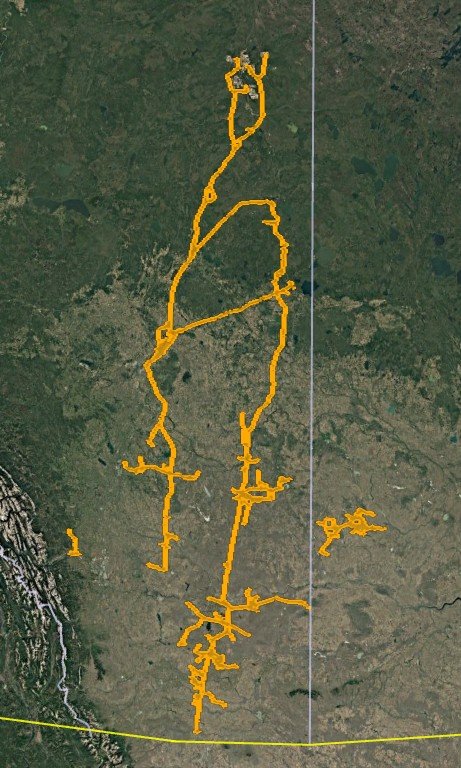 Pipeline Satellite Mapping Project